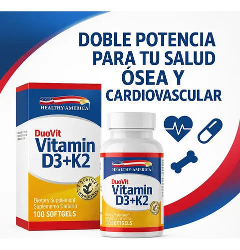 Vitamin D3 + K2
