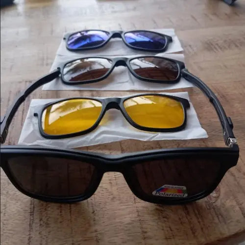 Ten visión clara al instante sin cargar varias gafas