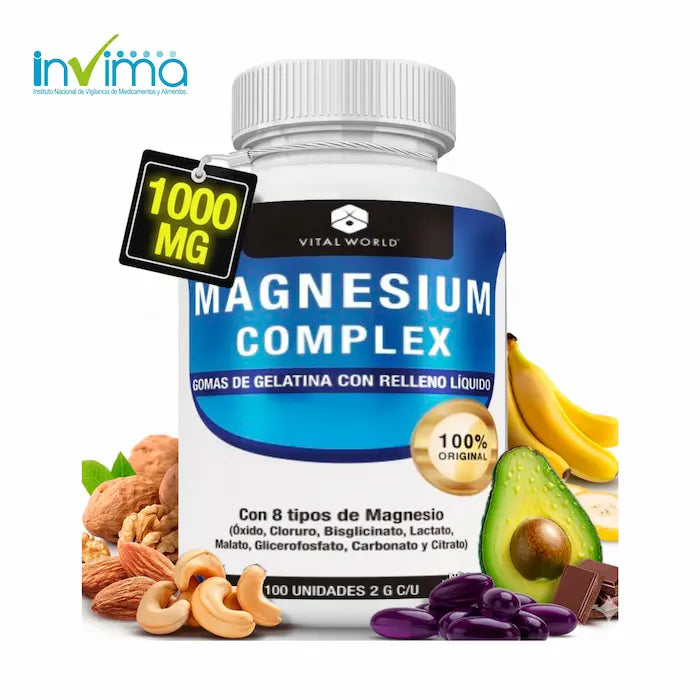 MAGNESIUM COMPLEX (100 capsulas líquidas)