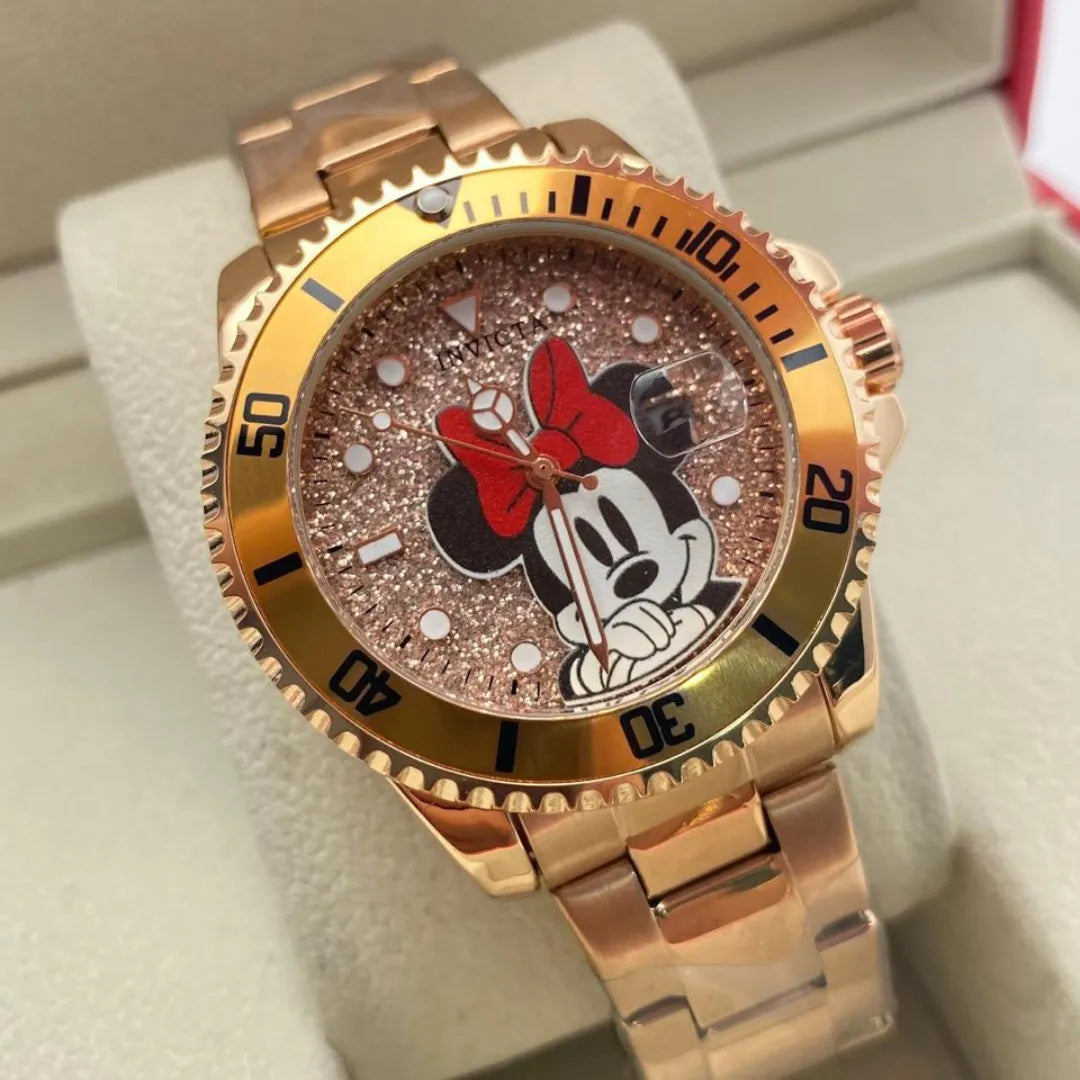 Reloj Estilo Minnie Diseño Premium