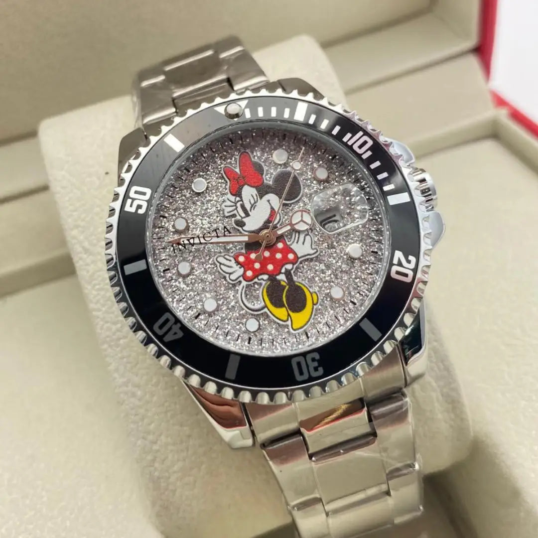 Reloj Estilo Minnie Diseño Premium