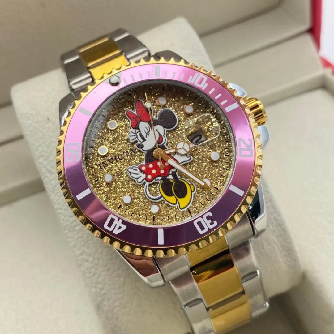 Reloj Estilo Minnie Diseño Premium