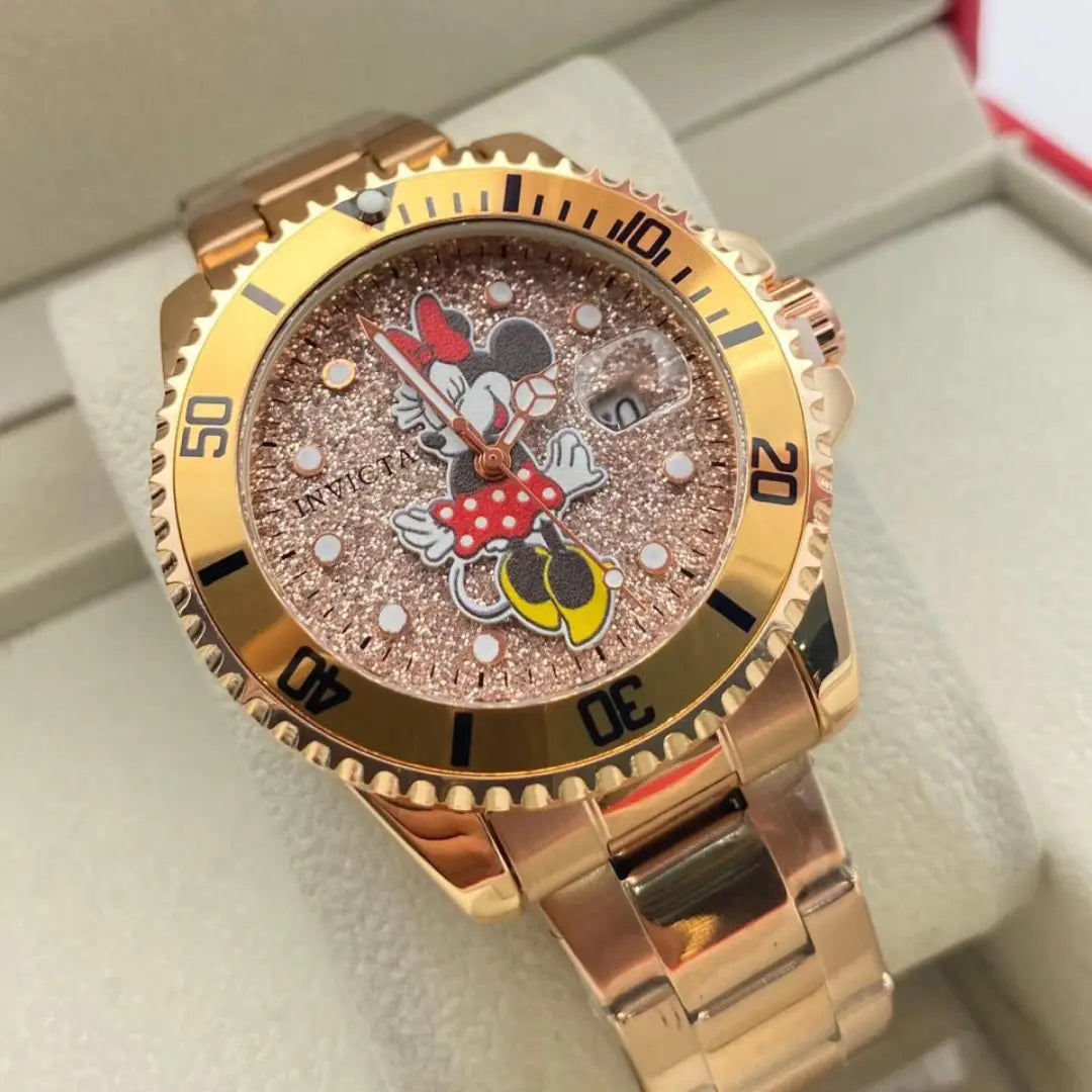 Reloj Estilo Minnie Diseño Premium